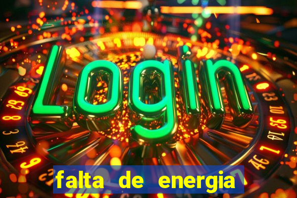 falta de energia em caucaia